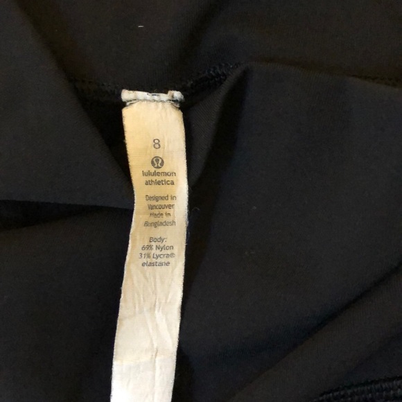 Lululemon wunder under crop size 8 - Picture 6 of 6
